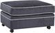 Braxton Culler Customizable Bradbury Ottoman with Casters-0