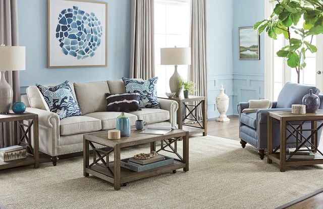 Hammary® Synthesis-Hamilton Smoked Gray End Table-1