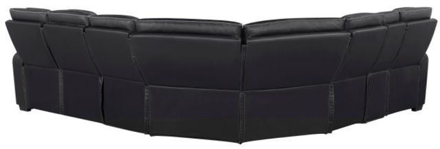 Homelegance® Fairway 3-Piece Black Power Reclining Sectional with Left Side Console-4