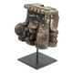 A & B Home Gray Decorative Pillar Base-1