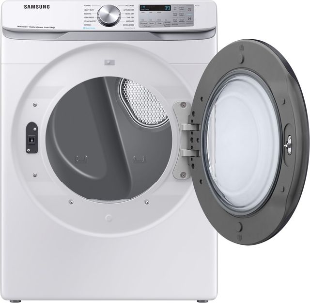 Samsung 7.5 Cu. Ft. White Front Load Electric Dryer-2