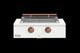 Caliber™ Rockwell 36" 2-Burner Matte White Built-In Liquid Propane Grill with Copper Hardware-0