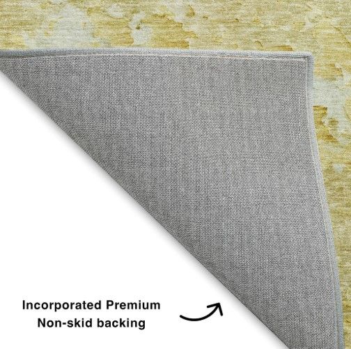 Dalyn™ Rug Company Ravenna RN3 Gold 5'x8' Area Rug-2