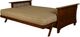 Kodiak Furniture Alexa Black Walnut/Monte Toro Taupestone Full Futon-4