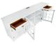 Magnussen Home® Heron Cove Chalk White 90" Console-4