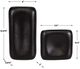 Uttermost® Anodic 2-Piece Deep Brown Vase Set-2