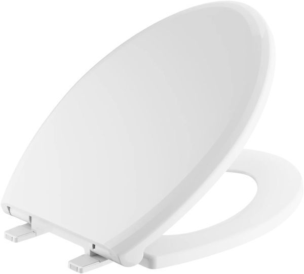 DELTA Sanborne® White Elongated Standard Close Seat-1