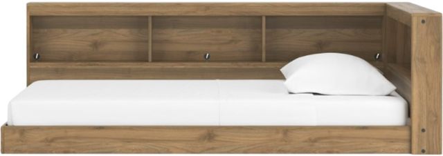 Signature Design by Ashley® Deanlow Honey Twin Bookcase Storage Bed-1