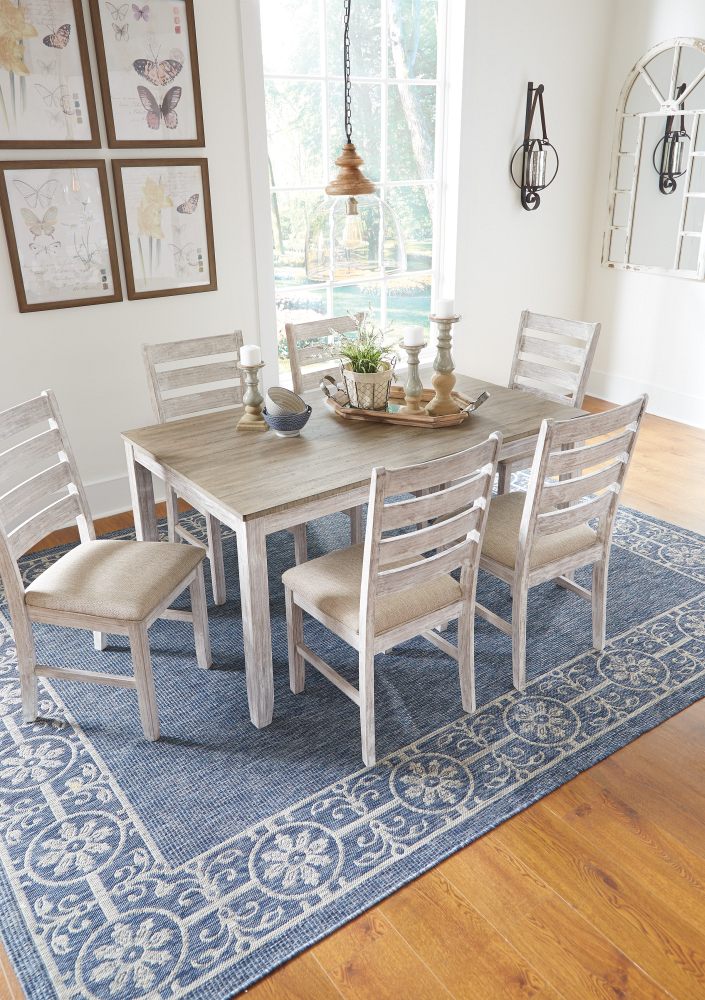 Skempton 7 piece dining table set discount
