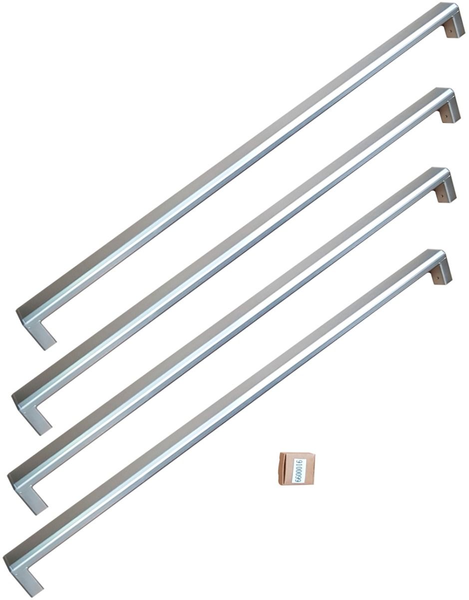 Ensemble de poignées pour réfrigérateur Bertazzoni série Professional de 36 po - Acier inoxydable