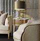 Michael Amini® Malibu Crest Blush End Table-1