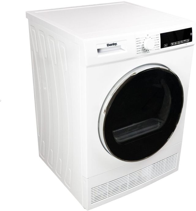 Danby® 4.0 Cu. Ft. White Front Load Ventless Electric Dryer-1