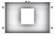 Vent-A-Hood® 42" White Island Range Hood-2