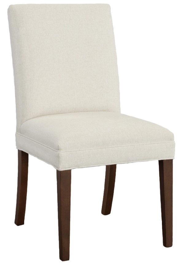 fairfield tobacco Fairfield® Customizable Entree Dining Straight Short Back Dining Side Chair  with Tobacco Legs | Inspirations Furniture & Design