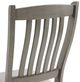Elements International Sunnyvale Gray Dining Side Chair-4
