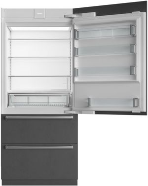 Front view of the Sub-Zero® Designer Series 36 in. 20.4 Cu. Ft. Panel Ready Counter Depth Freezerless Refrigerator