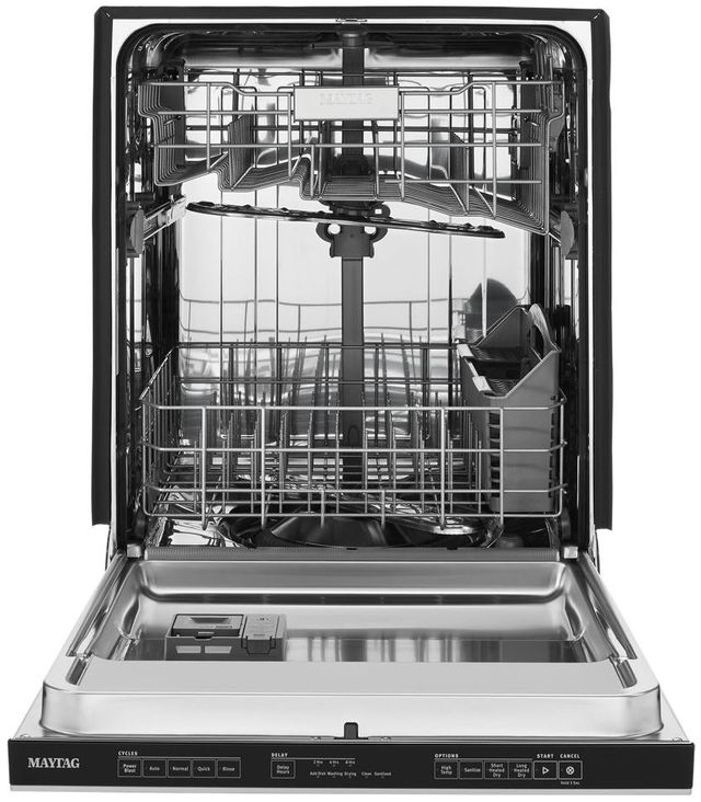 Maytag® 24" Fingerprint Resistant Stainless Steel Built In Dishwasher-1