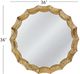 Bassett Mirror Southgate Gold Wall Mirror-3