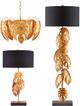 Currey & Company Irvin Black/Vintage Gold Table Lamp-4