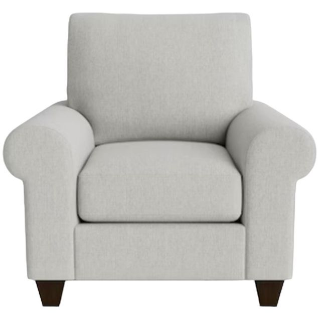 Bassett® Furniture Customizable Benchmade Premier Large Roll Arm Accent Chair-1