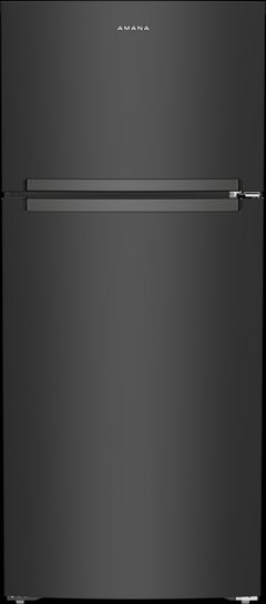 Amana® 28 in. 16.4 Cu. Ft. Black Top Freezer Refrigerator