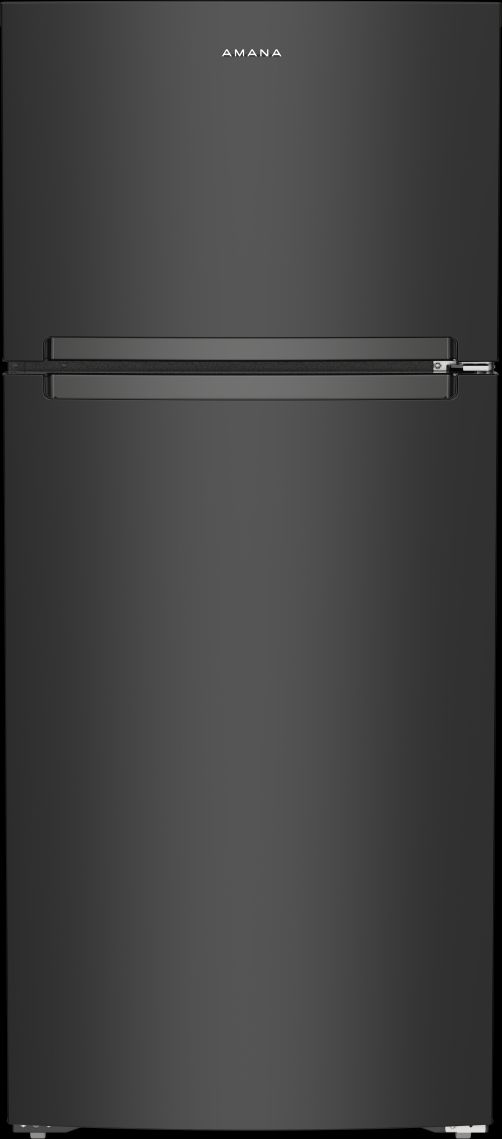 Amana® 28 in. 16.4 Cu. Ft. Black Top Freezer Refrigerator