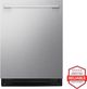LG 24" PrintProof™ Stainless Steel Top Control Built-In Dishwasher with 1-Hour Wash & Dry, QuadWash® Pro, TrueSteam® and Dynamic Heat Dry™-1