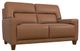 La-Z-Boy® Draper Oak Leather Loveseat-0