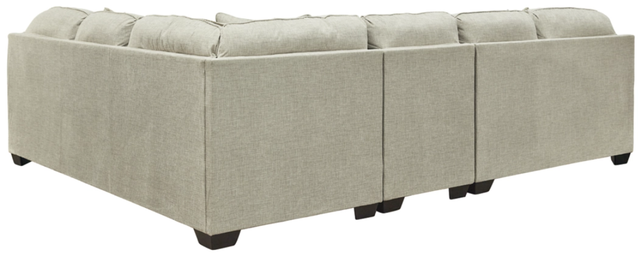 Benchcraft® Wellhaven 3-Piece Linen Right-Arm Facing Sectional-2