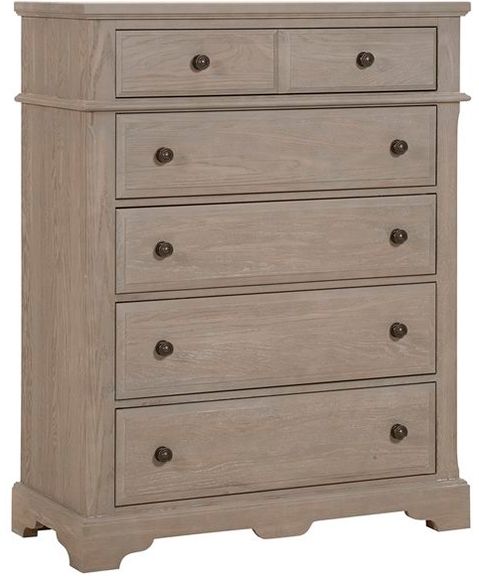 Artisan & Post by Vaughan-Bassett Heritage Greystone Oak Chest | Dewey ...