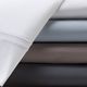 Malouf® Woven Supima® Premium White King Pillow Case-4