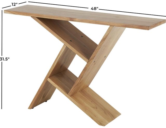 Deco Marche Brown Console Table-2