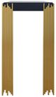 New Classic® Home Furnishings Empire Black Console Table with Gold Base-3