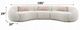 ACME Furniture Sahara 3-Piece Beige Sectional Sofa-2