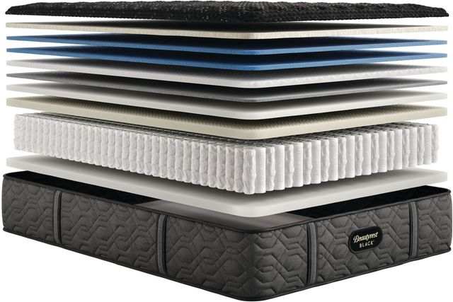 Beautyrest Black® Series 3 Pocketed Coil® 15" Firm Tight Top Queen Mattress-2