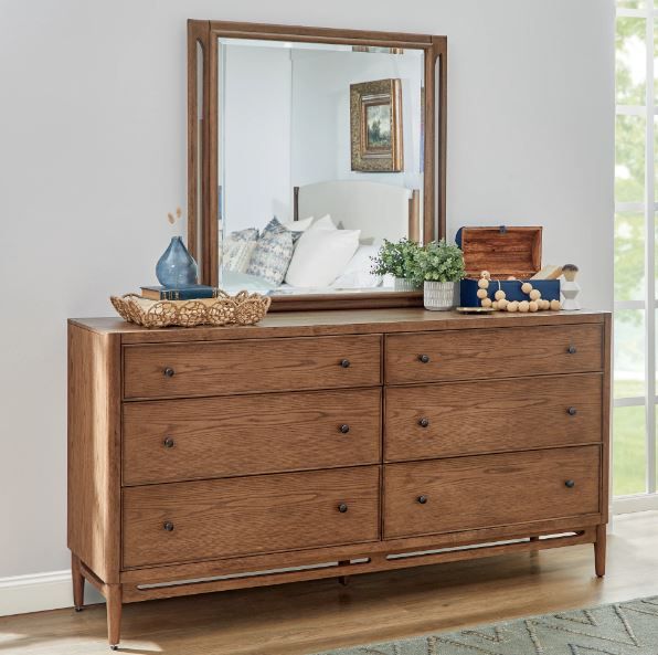 Flexsteel® Verona Brown Oak Dresser-5