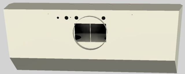 Vent-A-Hood® 48" Biscuit Wall Mounted Liner Insert-1