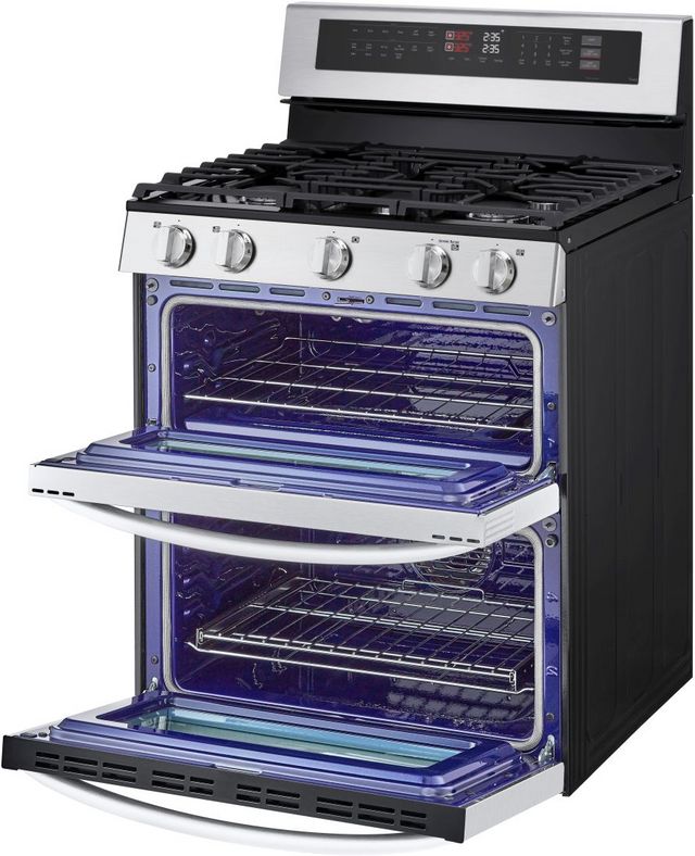 LG 30" Stainless Steel Freestanding Gas Range -6