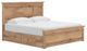 Signature Design by Ashley® Fenderport Tan King Storage Platform Bed-0