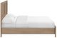 Whittier Wood® Furniture Bailey Almond California King Panel Bed-2