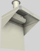 Vent-A-Hood® A Series 36" Biscuit Retro Style Wall Mounted Range Hood-2