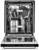 JennAir® NOIR™ 24" Stainless Steel Built In Dishwasher-2