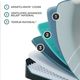 Tempur-Pedic® TEMPUR-ProAdapt® 12" TEMPUR-Material™ Firm Smooth Top Split King Mattress, Includes 2 Pieces-2