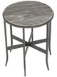 Fairfield® Sundries Axel Brown/Gray Drink Table with Hammered Base-4