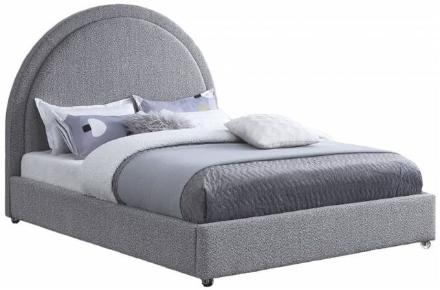 Meridian Furniture Milo Grey Full Bed-0