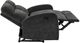 Coaster® Hamilton Charcoal Gray Manual Reclining Loveseat-1