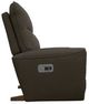 La-Z-Boy® Belmont Mineral Leather Power Rocking Recliner with Headrest-3