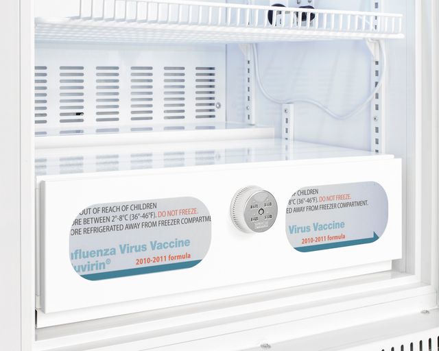 Accucold® White Interior Storage Compartment-4