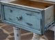International Furniture Direct Aruba Blue/White 70" TV Stand-4