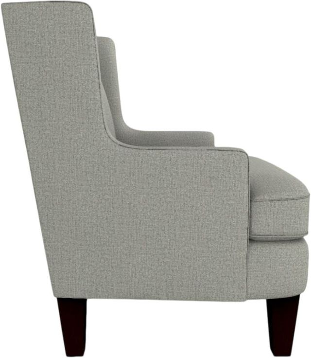 Best® Home Furnishings Customizable Field & Stream Home Sterling Wing Back Chair with Plaid Cushion and Espresso Legs-2